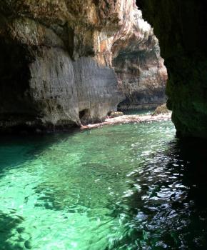 Gita in barca alle Grotte di Leuca