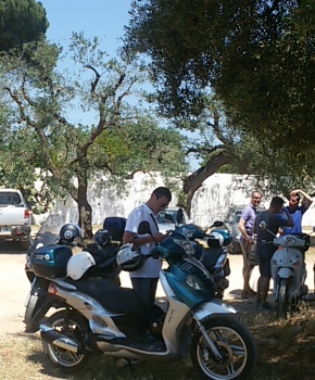 Tour in Scooter da Torre Rinalda a Porto Cesareo